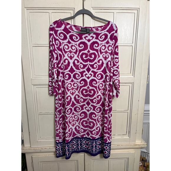 Chico’s Travelers size 2P medium petite MP dress slinky - Picture 1 of 3